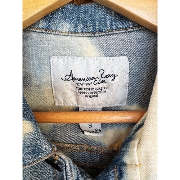 Upcycled Denim Vest | One-of-a-Kind | Romantic Americana Festival Wear | Small - Picture 4 of 5